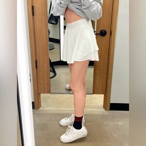 lululemon athletica White Mini Skirt
